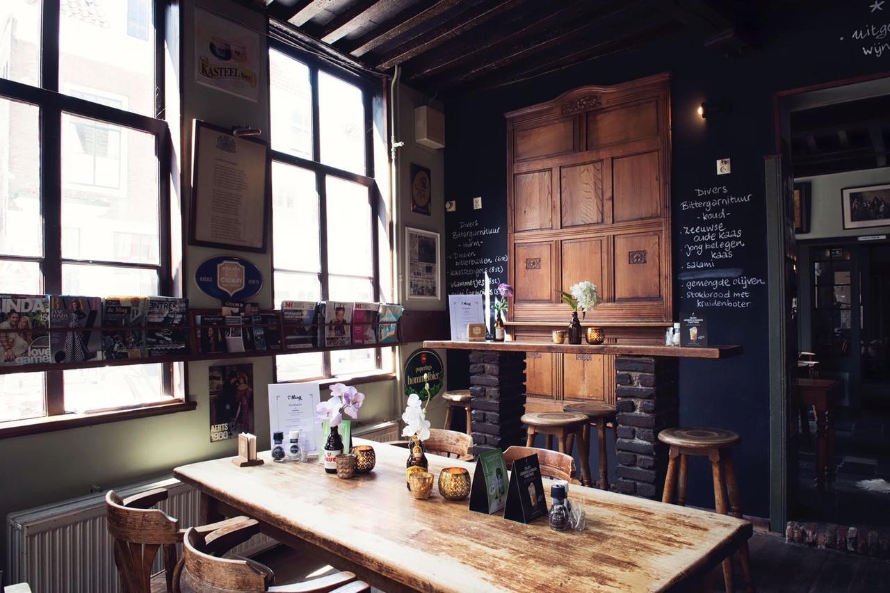Cafe Restaurant Hotel De Mug Middelburg Luaran gambar
