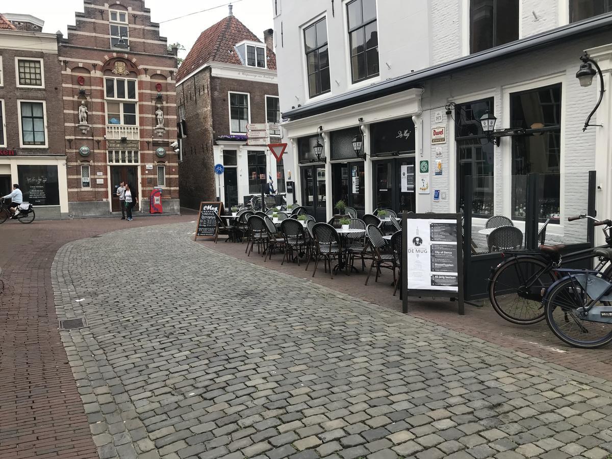 Cafe Restaurant Hotel De Mug Middelburg Luaran gambar